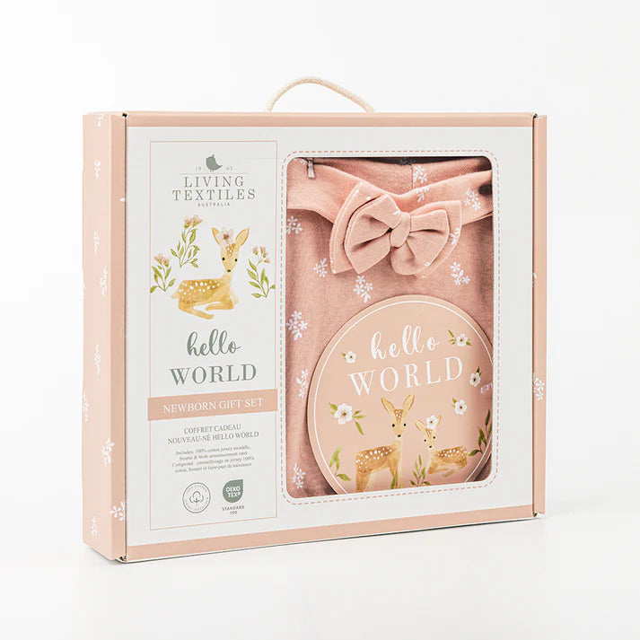 LIVING TEXTILES. - 'HELLO WORLD' GIFT SET