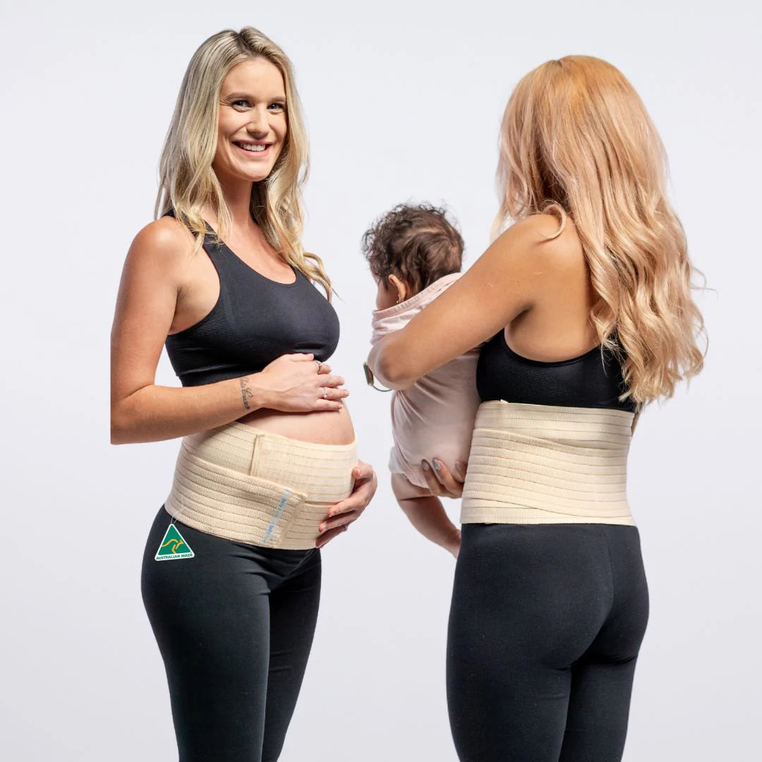 BELLY BAND - 3 IN 1 - PREGNANCY, POST-PARTUM & C-SECTION RECOVERY.