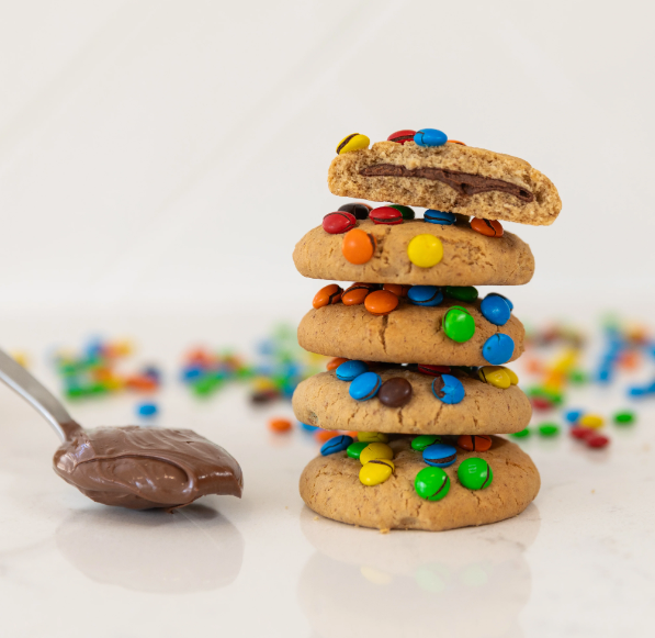 MILKY GOODNESS- NUTELLA & M&Ms