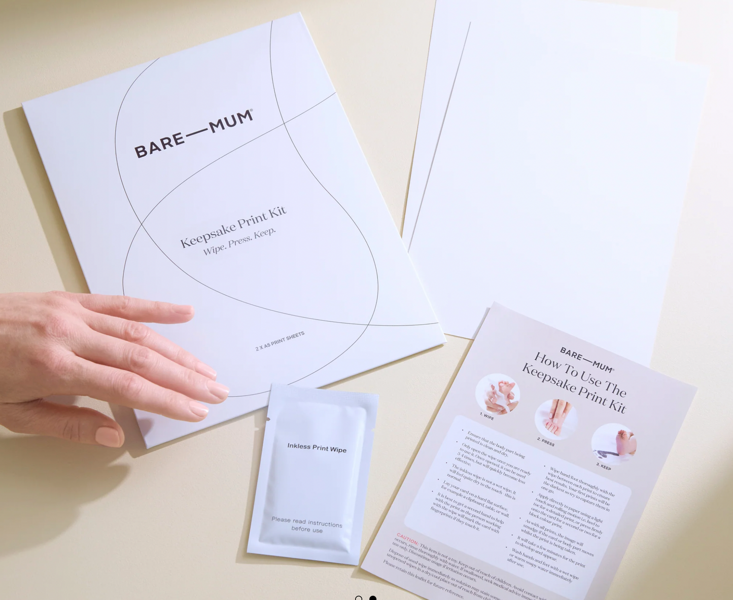 BARE KEEPSAKE PRINT KIT