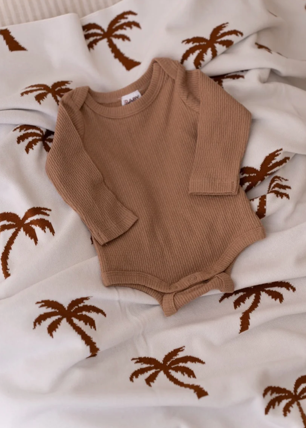 BEBE - SANDY PALM TREE BLANKET