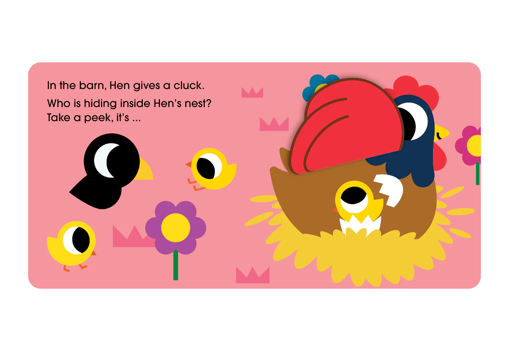 Mini Me - Lift-the-Flap Board Book - On the Farm