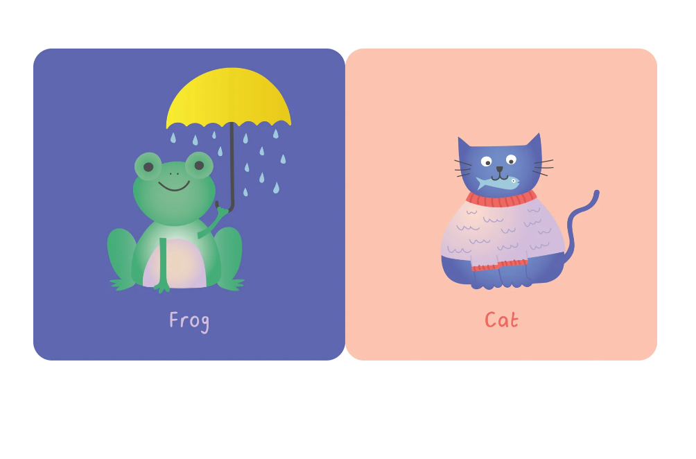 Baby's World - Rattle Handle Board Book - Animals Regular price