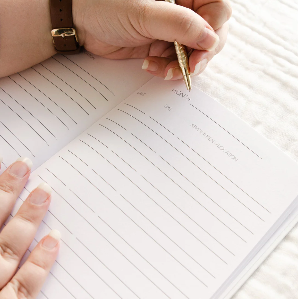 HELLO LITTLE MAMA - PREGNANCY JOURNAL WHITE