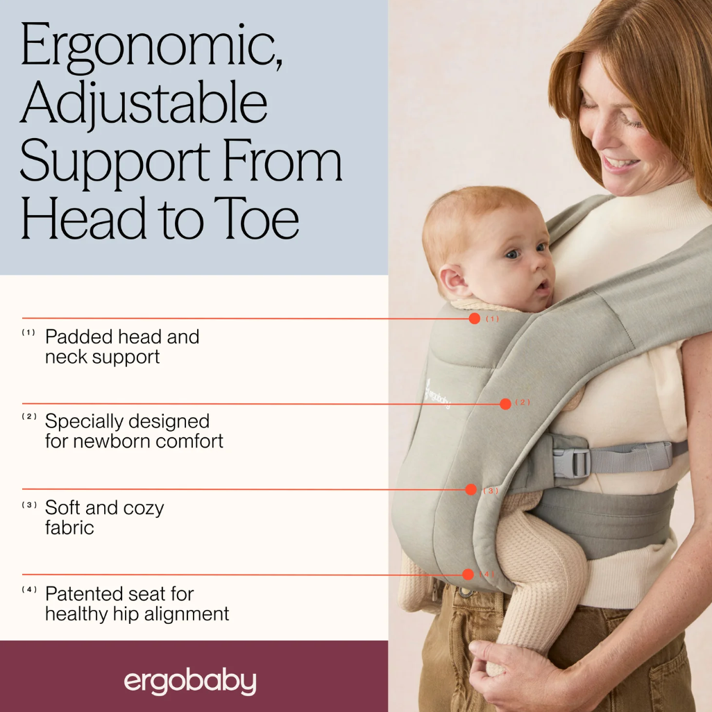 ERGOBABY EMBRACE CARRIER - SOFT OLIVE