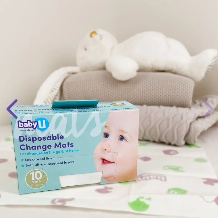 BABYU DISPOSABLE CHANGE MATS