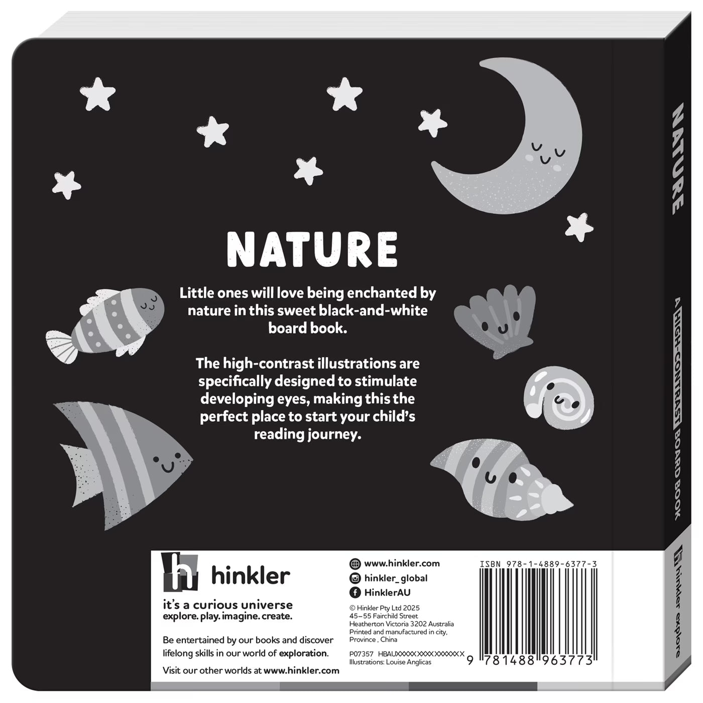 Nature a High-Contrast Board Book
