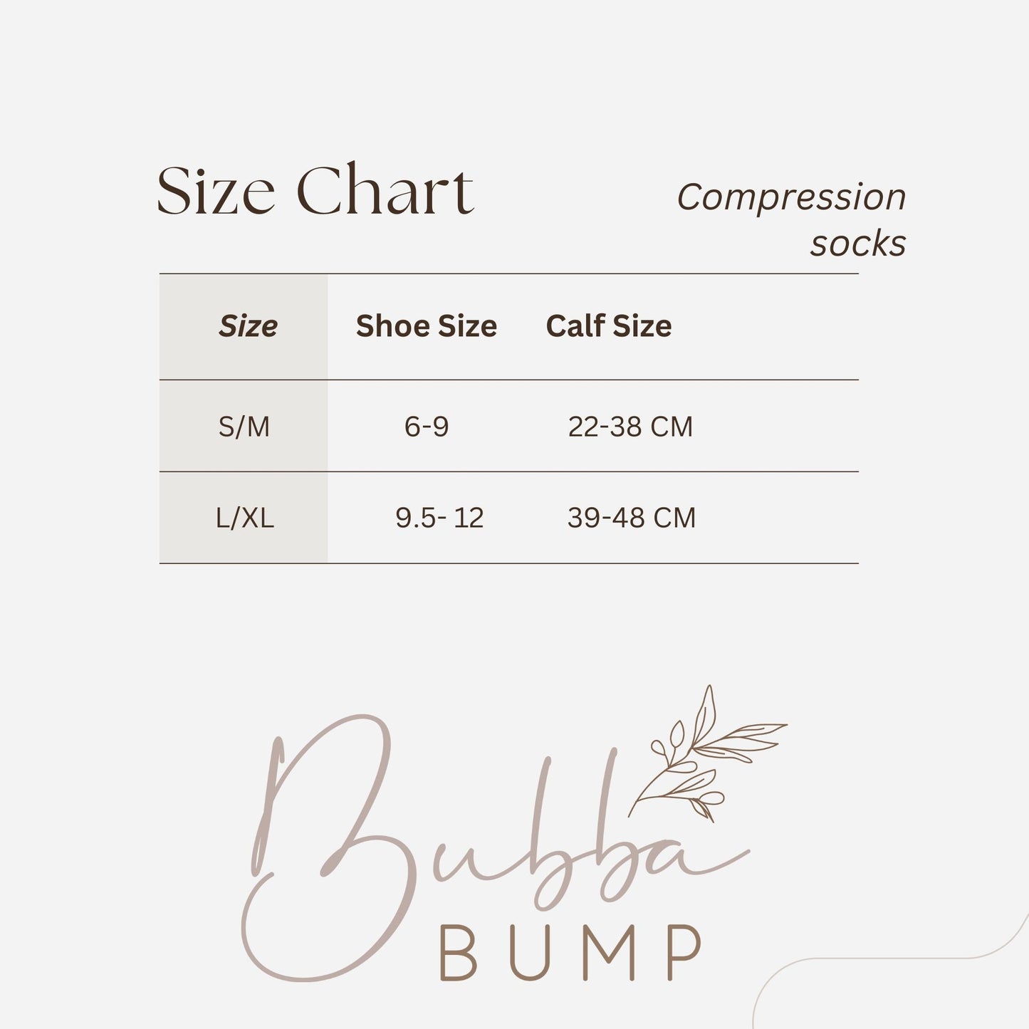 Bubba Bump Pregnancy + Postpartum Compression Socks