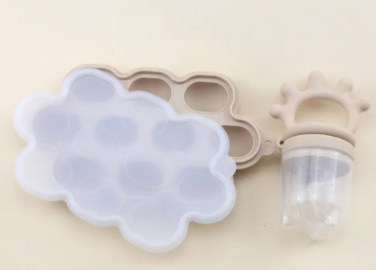 FEEDER & SILICONE FEEDER FROZEN MILK/ FOOD TRAY