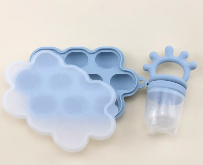 FEEDER & SILICONE FEEDER FROZEN MILK/ FOOD TRAY