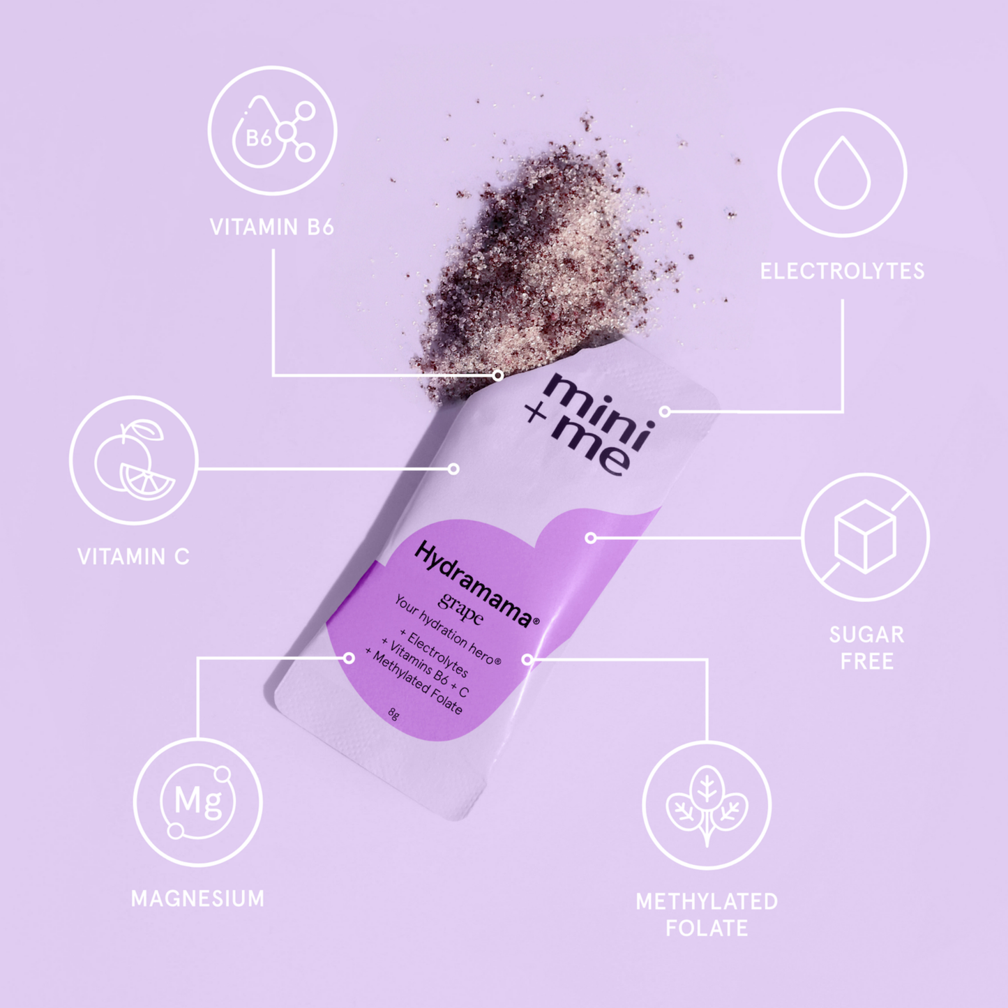HYDRAMAMA HYDRATION DRINK - GRAPE