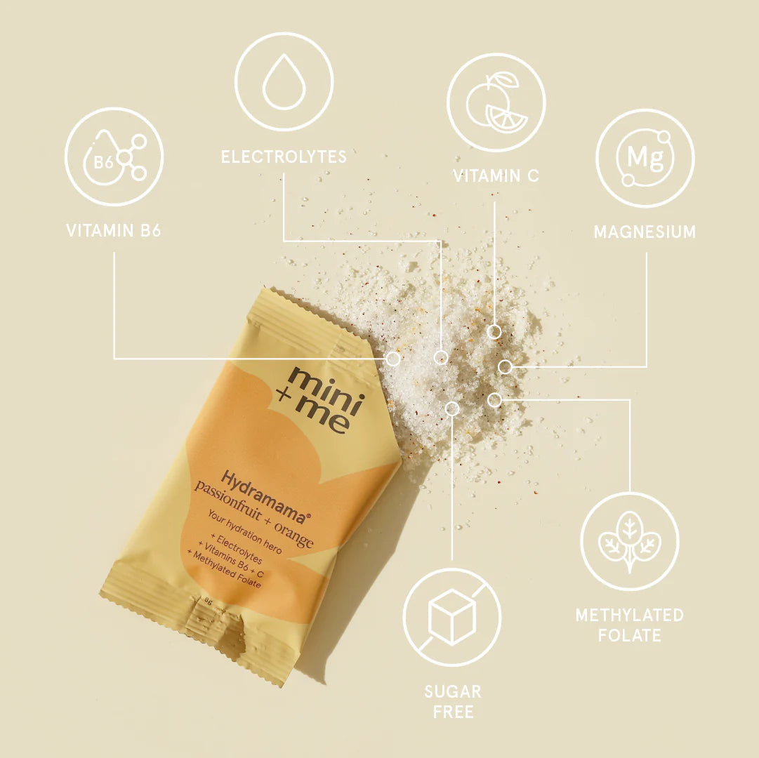 HYDRAMAMA HYDRATION DRINK - PASSIONFRUIT & ORANGE