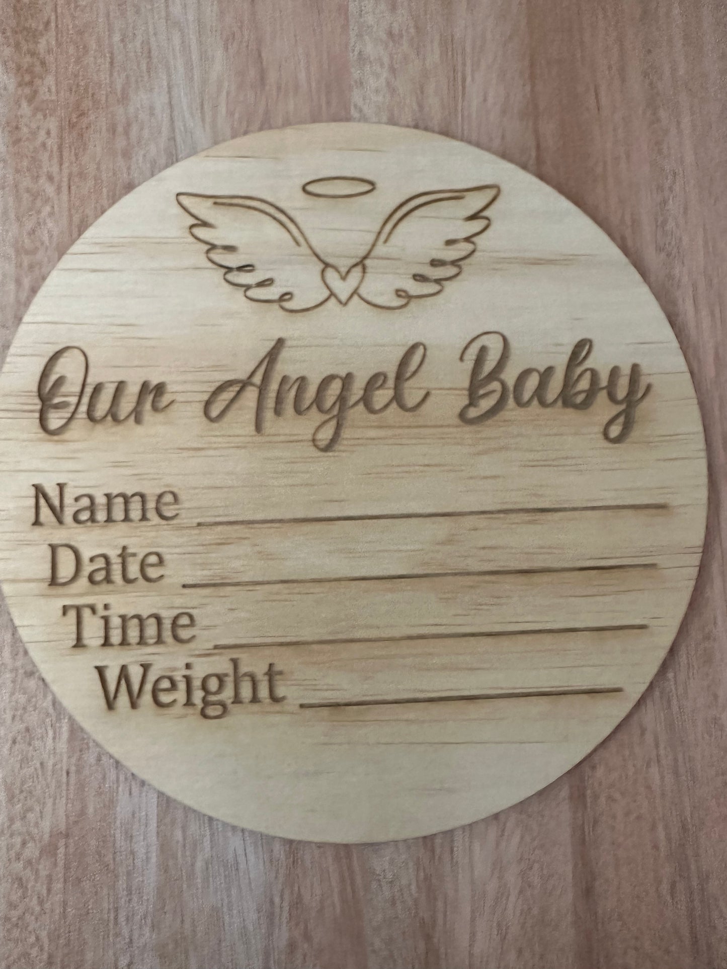 BABY LOSS PLAQUE