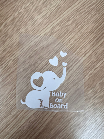 Baby on Board Sticker