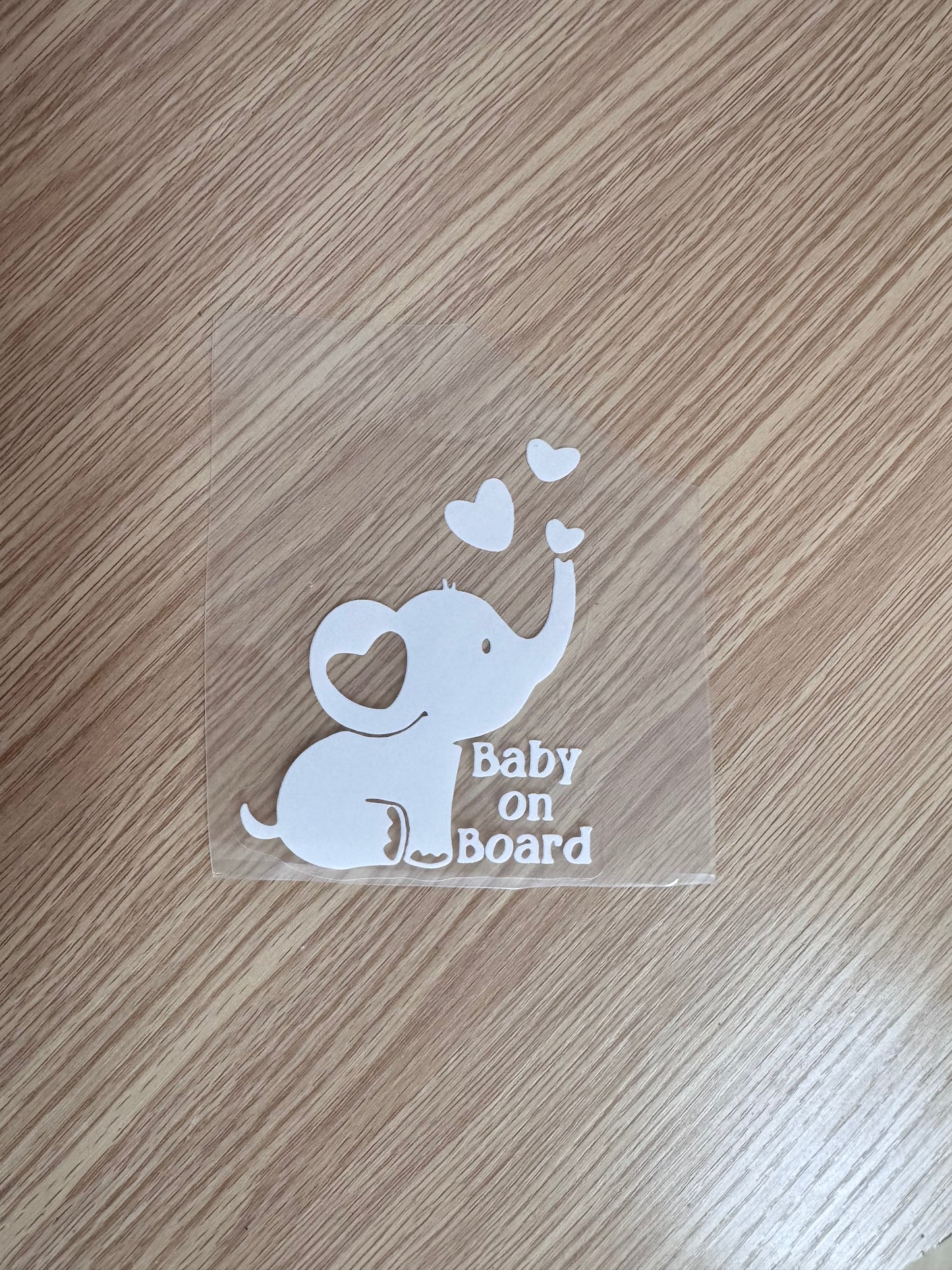 Baby on Board Sticker