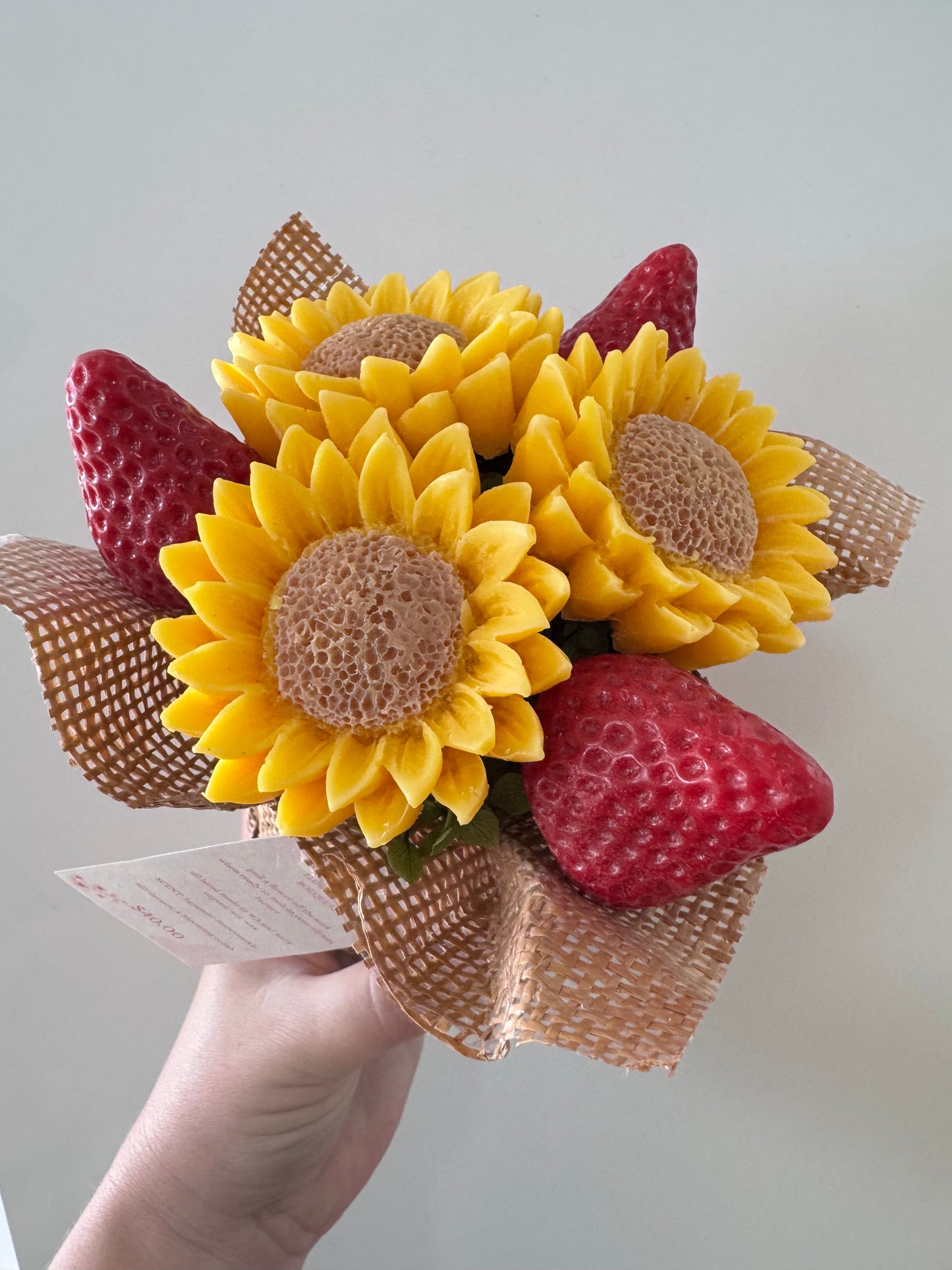 'A LITTLE TAME' Wax Melt Flower Bouquets (small)