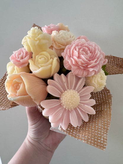 'A LITTLE TAME' Wax Melt Flower Bouquets (small)
