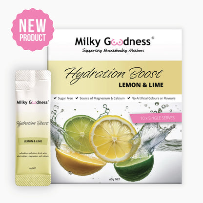 Milky Goodness Lemon Lime Hydration Boost | 10 Single Serves