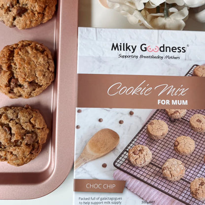 MILKY GOODNESS CHOCOLATE CHIP LACTATION COOKIE PACKET MIX