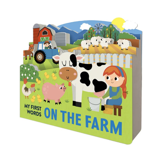 Chunky Scenes Board Book - My First Words - On the Farm Book