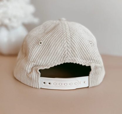 'DAD' CORDUROY CURVE BRIM CAP