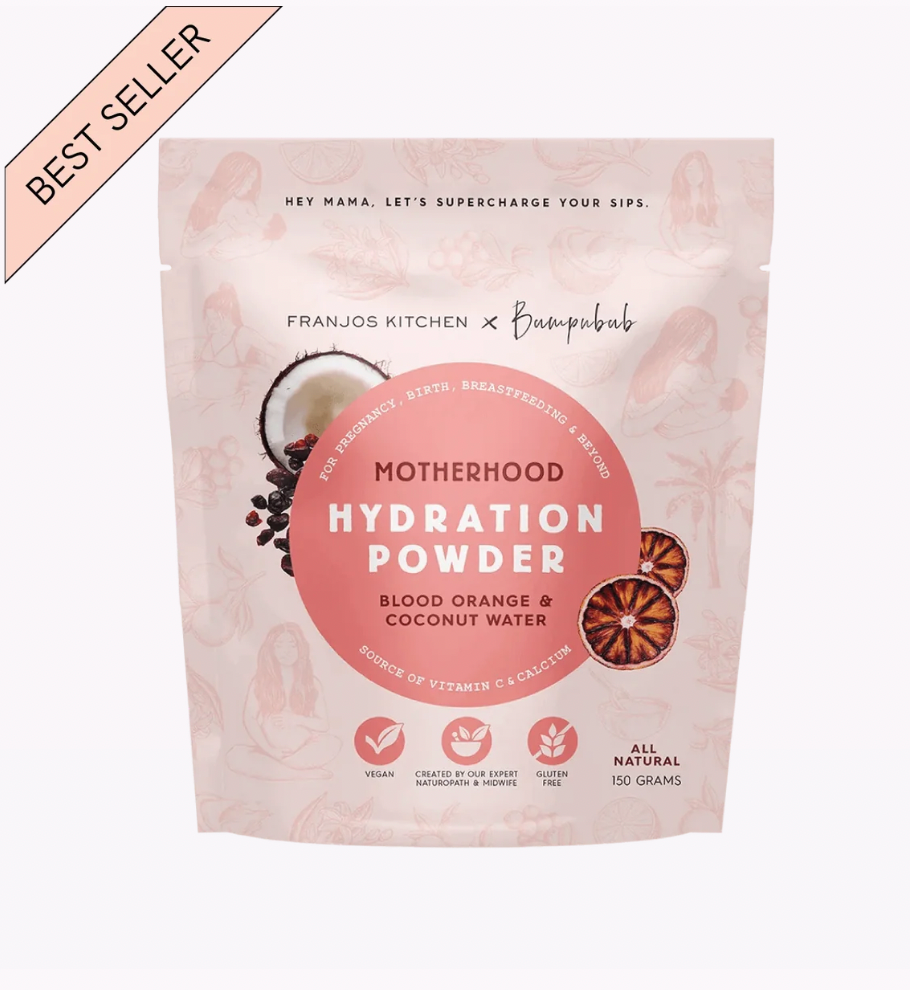 MOTHERHOOD HYDRATION POWDER- BLOOD ORANGE