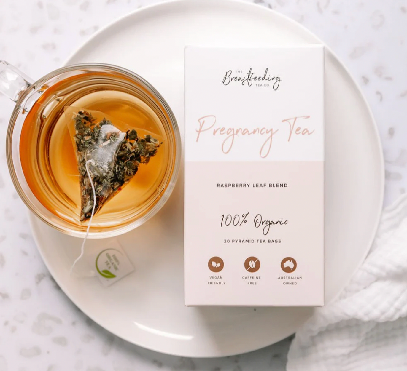 THE BREASTFEEDING TEA CO. | PREGNANCY TEA | RASPBERRY LEAF