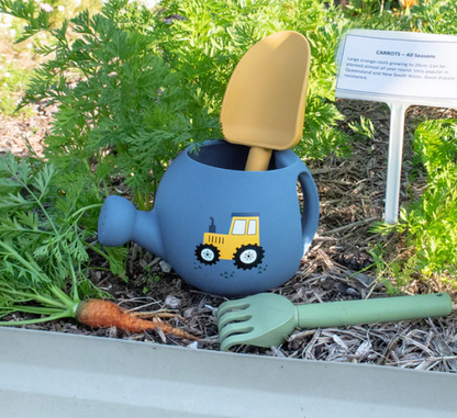 PLAYGROUND - MY FIRST GARDENING SET - BLUE TRACTOR