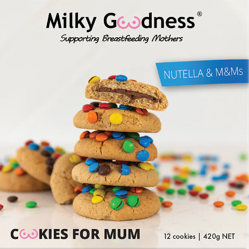 MILKY GOODNESS- NUTELLA & M&Ms
