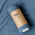 KIIN - BAMBOO STRETCH SWADDLE- BLUE SHADOW