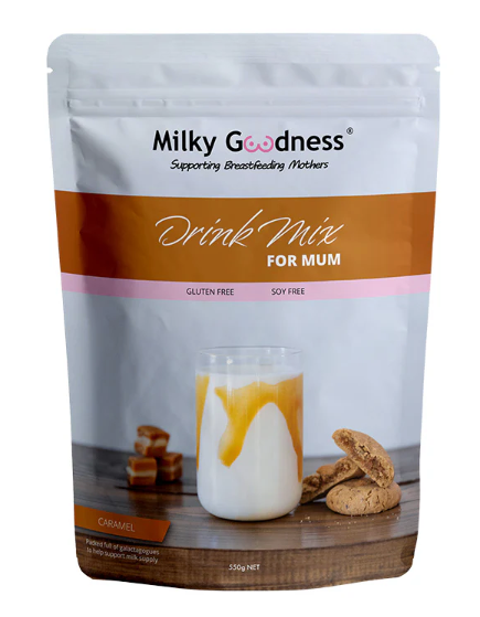MILKY GOODNESS LACTATION CARAMEL DRINK MIX