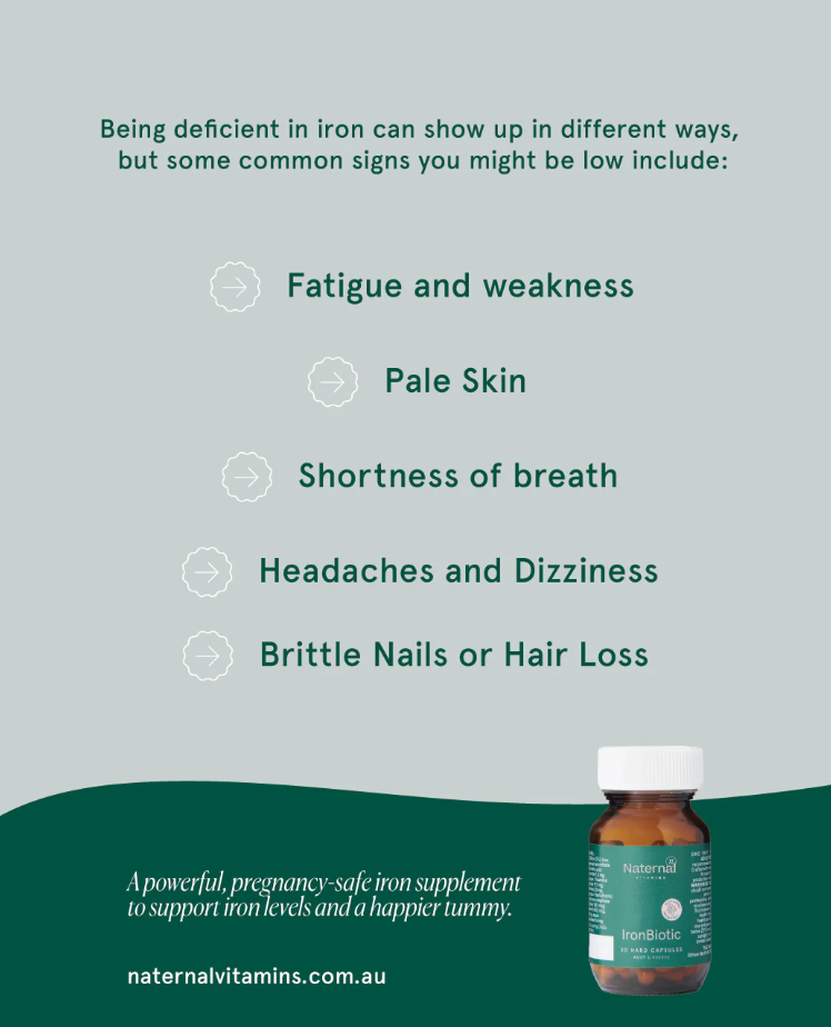 NATERNAL IRONBIOTIC SUPPLEMENT