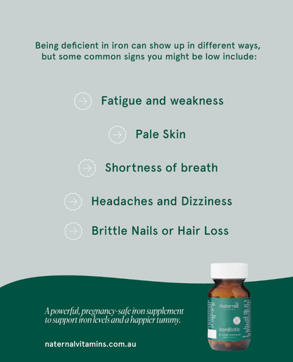 NATERNAL IRONBIOTIC SUPPLEMENT