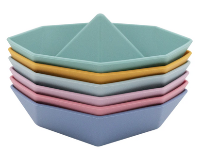 PLAYGROUND - SILICONE ORIGAMI BATH BOATS
