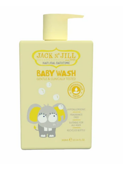 JACK N' JILL BABY WASH - NATURAL 300ML