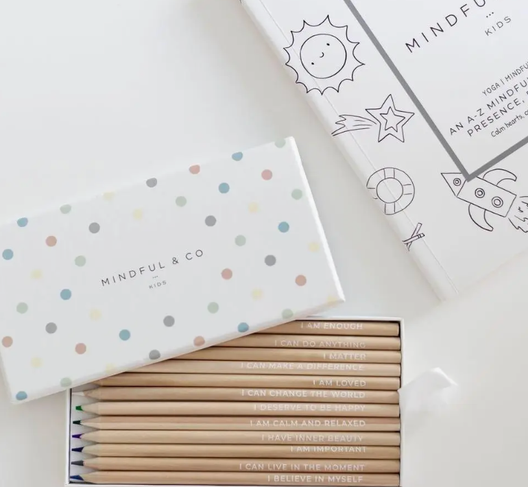 AFFIRMATION COLOURING PENCILS