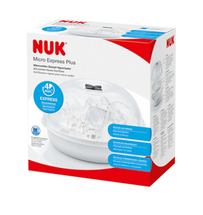NUK MIRCO EXPRESS PLUS MICROWAVE STEAM STERILISER