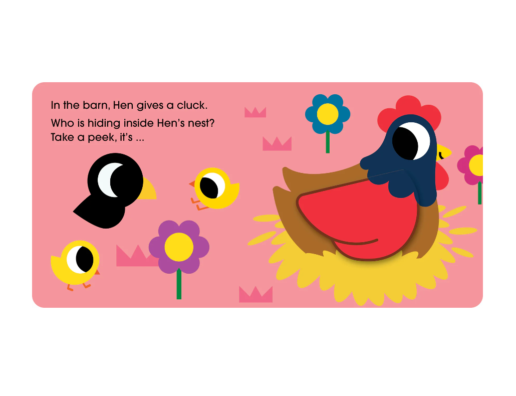 Mini Me - Lift-the-Flap Board Book - On the Farm