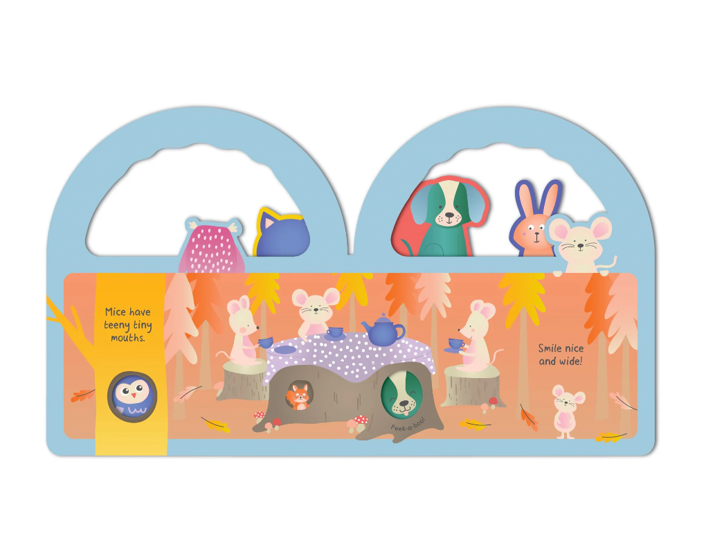 Baby's World - Peek-a-Boo Handle Book - Eyes, Nose, Ears, Toes