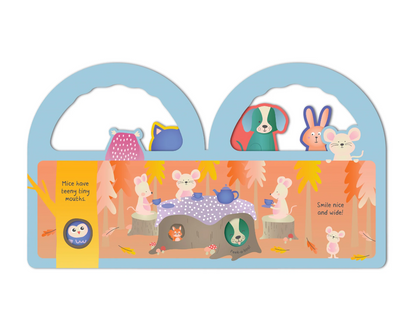 Baby's World - Peek-a-Boo Handle Book - Eyes, Nose, Ears, Toes