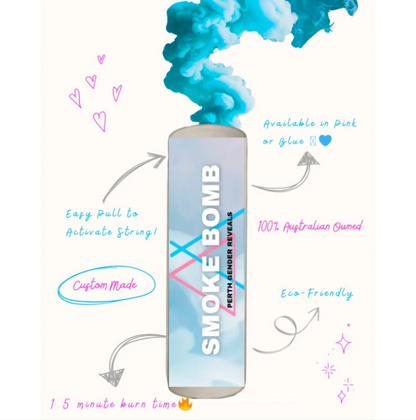 GENDER REVEAL - SMOKE BOMB