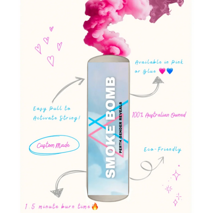 GENDER REVEAL - SMOKE BOMB