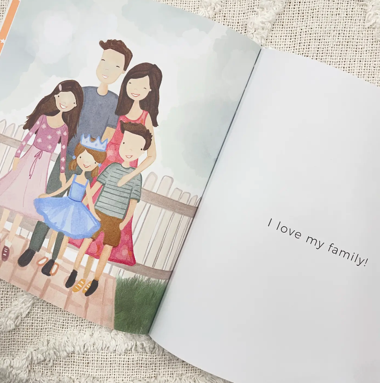 ADORED ILLUSTRATIONS - MY FAMILY ILLUSTRATED KIDS BOOK