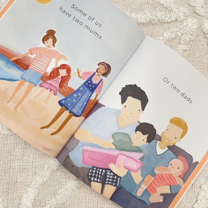 ADORED ILLUSTRATIONS - MY FAMILY ILLUSTRATED KIDS BOOK