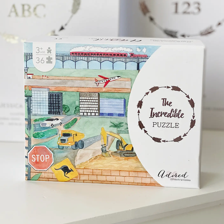 ADORED ILLUSTRATIONS - THE INCREDIBLE PUZZLE