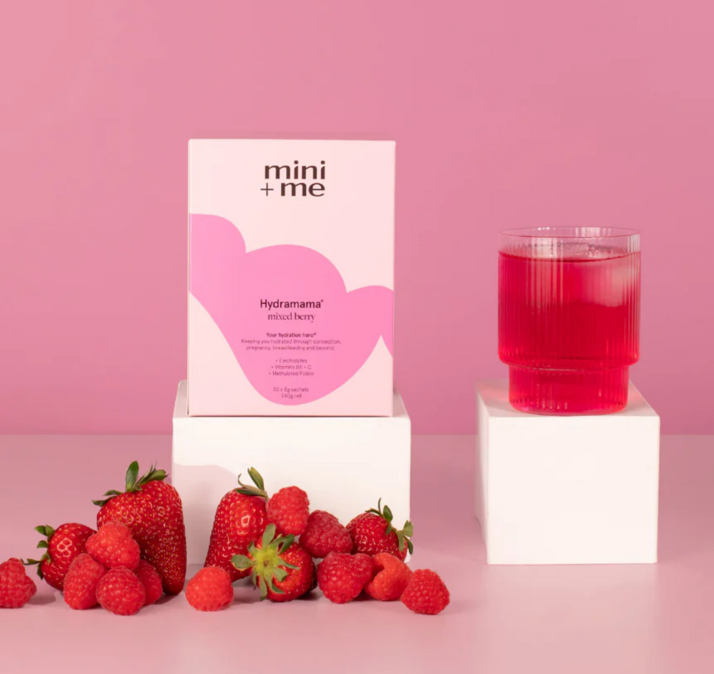 HYDRAMAMA HYDRATION DRINK - MIXED BERRY