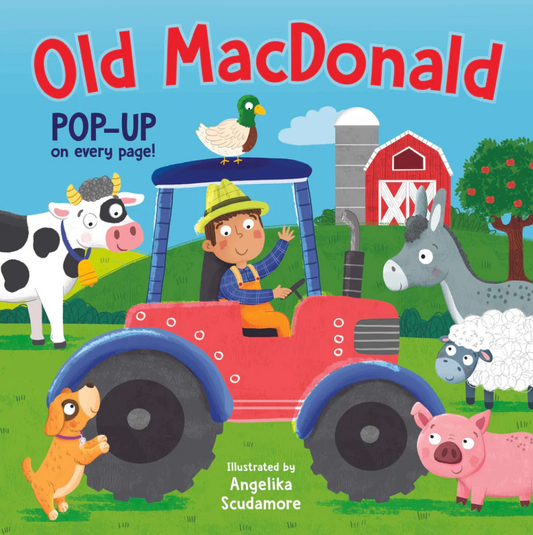 OLD MACDONALD AND HIS FARM FRIENDS POP UP CHILDREN'S BOOK