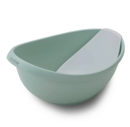 BUBBLE BABY BATH WITH BATH SEAT - SAGE