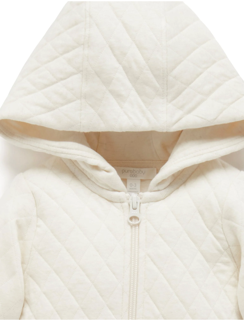 PUREBABY - QUILTED GROWSUIT