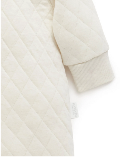 PUREBABY - QUILTED GROWSUIT